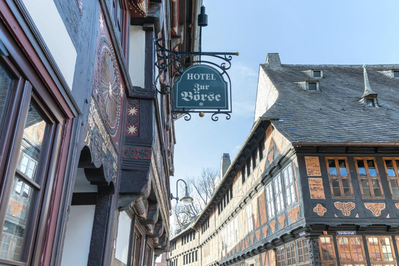 Altstadthotel Zur Boerse Goslar Bagian luar foto